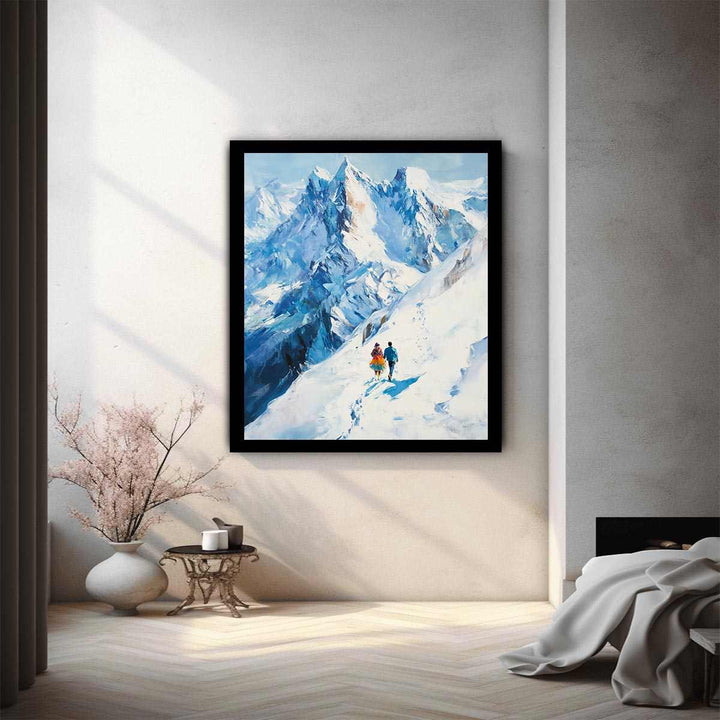 To Mount Everest Painting 