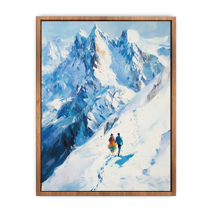 To Mount Everest Canvas Painting 