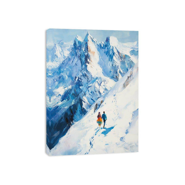 To Mount Everest Canvas Painting 