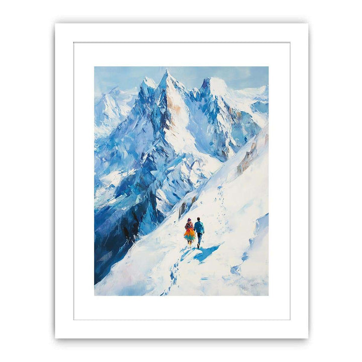 To Mount Everest Canvas Painting 