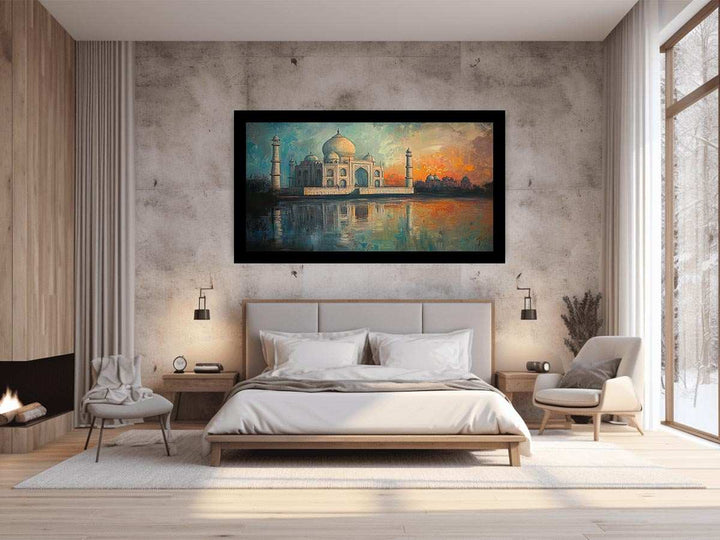 Taj Mahal Painting 