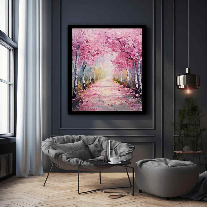 Cherry Blossom Canvas Painting 