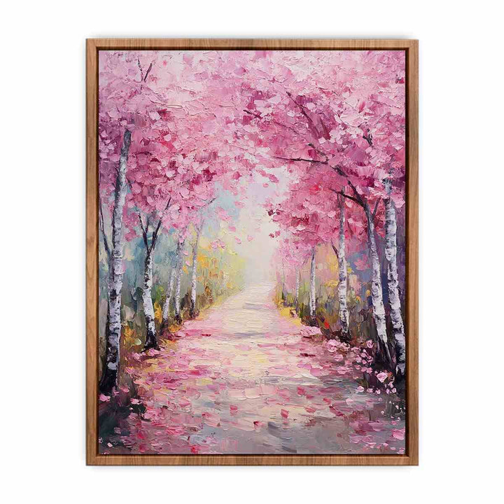 Cherry Blossom Canvas Painting 