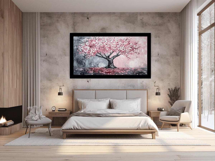 Cherry Blossom Painting 