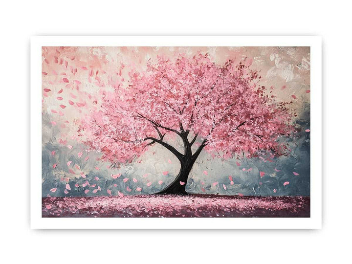 Cherry Blossom Canvas Painting 