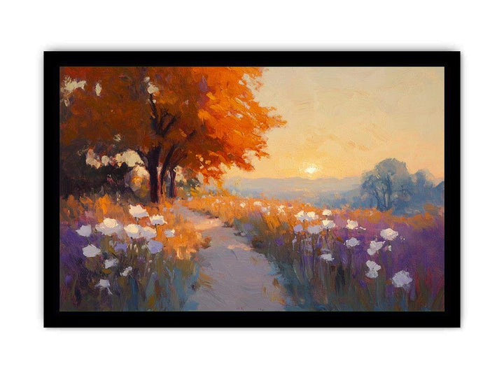 Autum Landscape Canvas Painting 