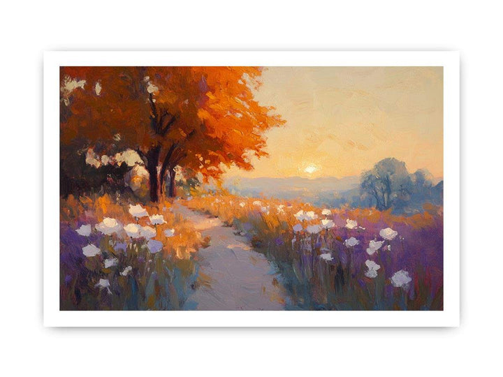 Autum Landscape Canvas Painting 