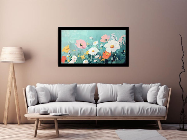 Wildflowers Canvas Painting 