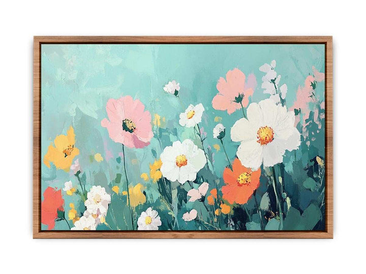 Wildflowers Canvas Painting 