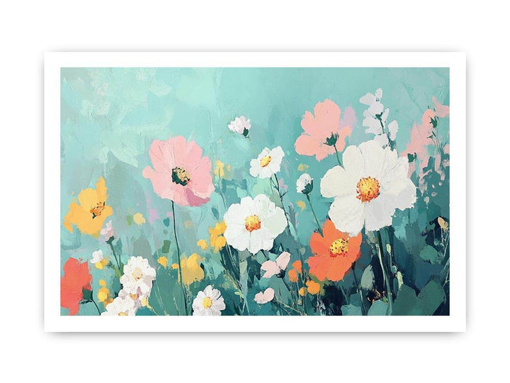 Wildflowers Canvas Painting 