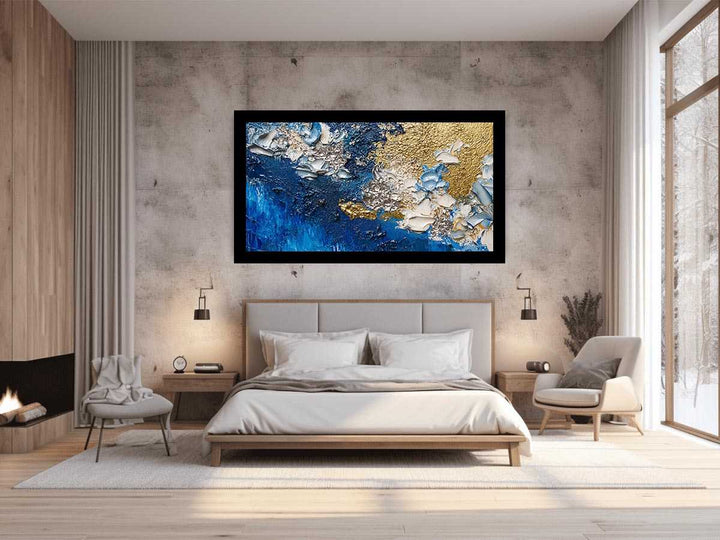 Blue Gold  Painting 