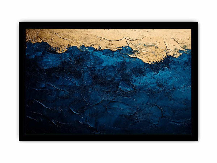 Abstract Sea Sky Canvas Painting 