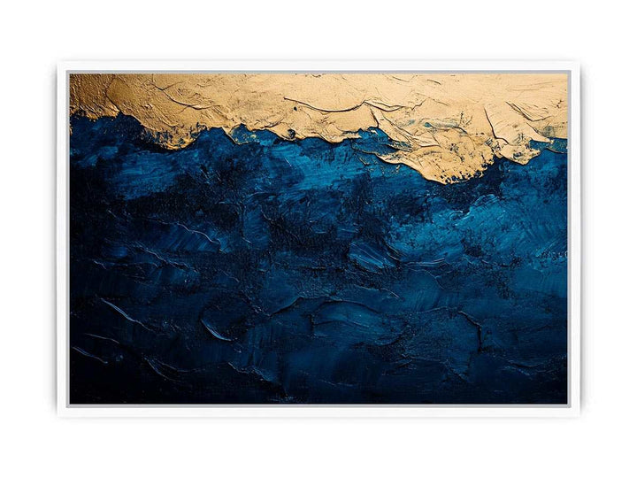 Abstract Sea Sky Canvas Painting 