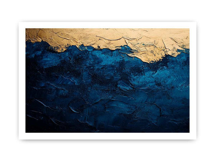 Abstract Sea Sky Canvas Painting 