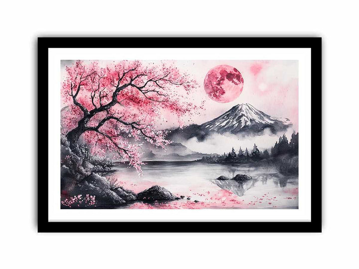 Cherry Blossom Canvas Painting 