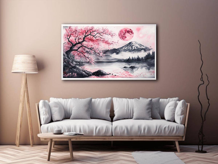 Cherry Blossom Canvas Painting 