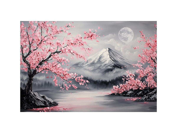 Mount Fiji Oil Painting