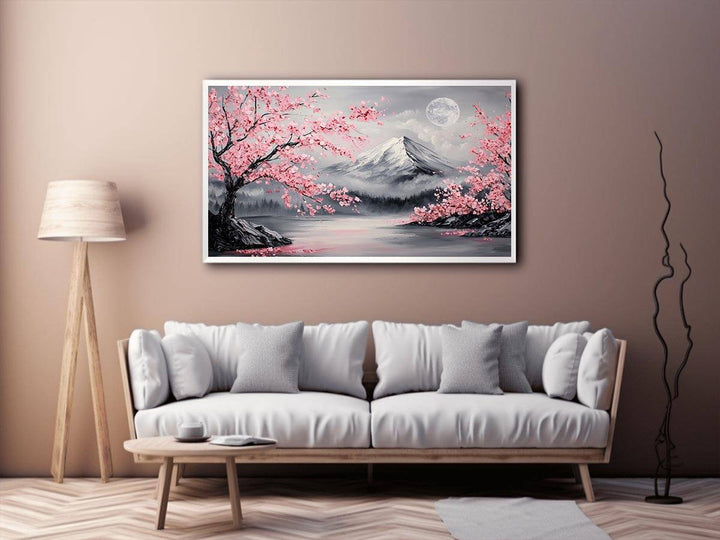 Mount Fiji Canvas Painting 