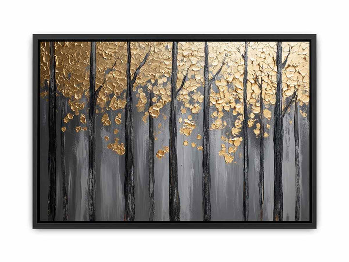 Gold Accents Canvas Painting 