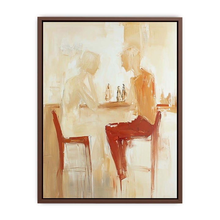 Conversation Canvas Painting 