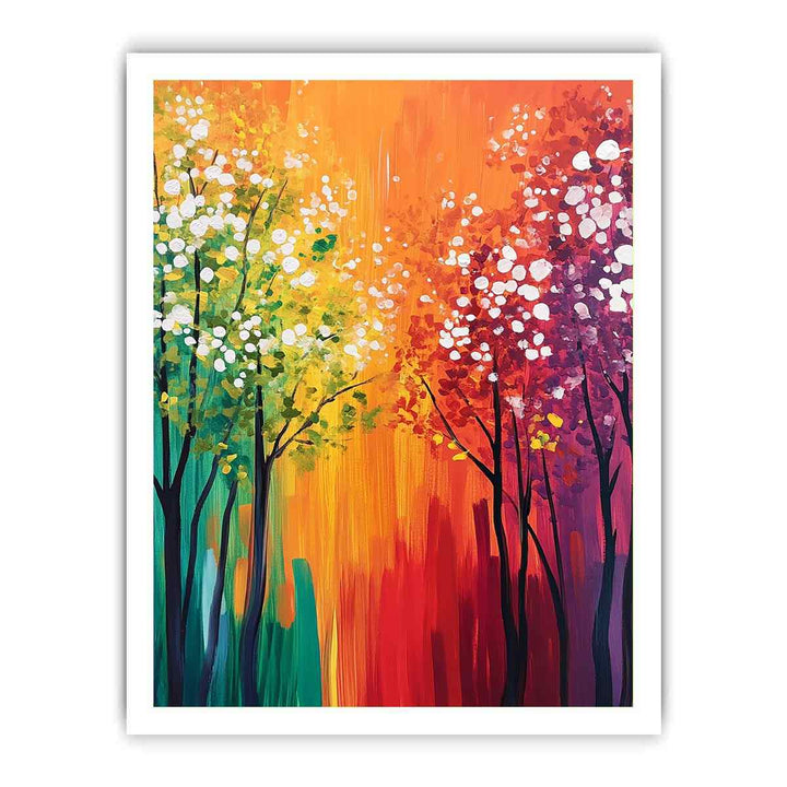 Colorfull I Canvas Painting 