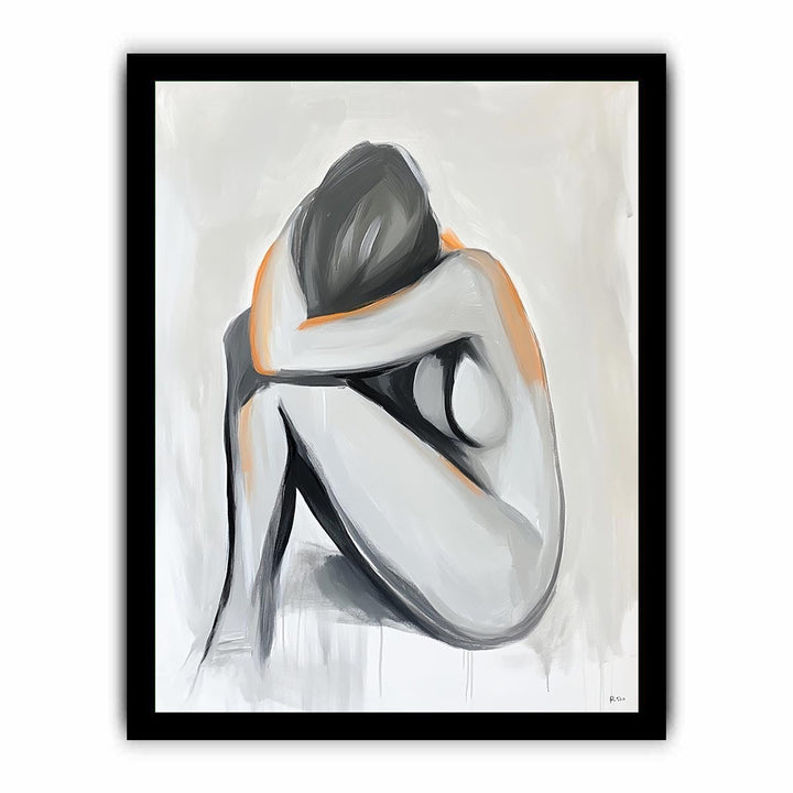 Shades Of Grey Canvas Painting 