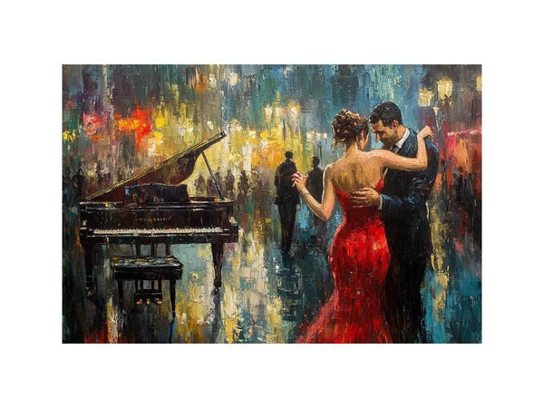 Dance Oil Painting