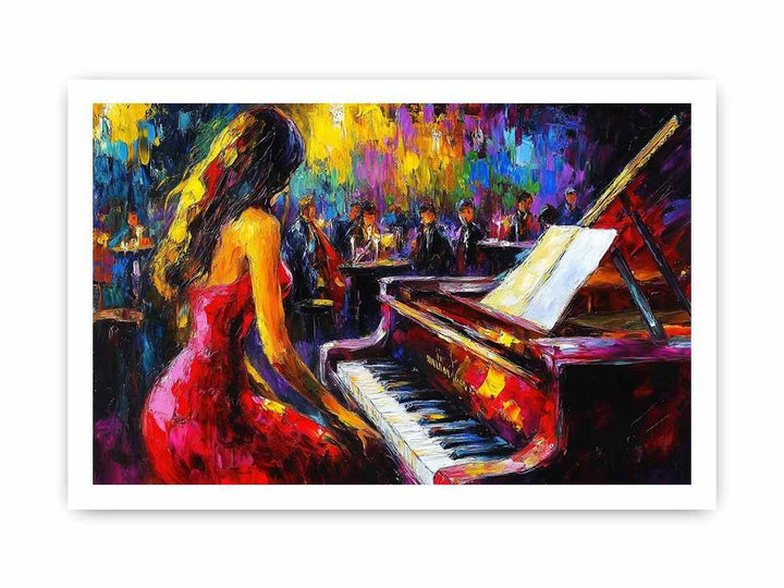 Jazz Canvas Painting 