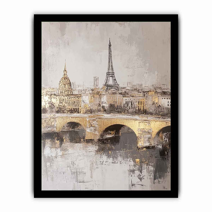 Paris III Canvas Painting 