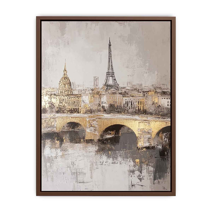 Paris III Canvas Painting 