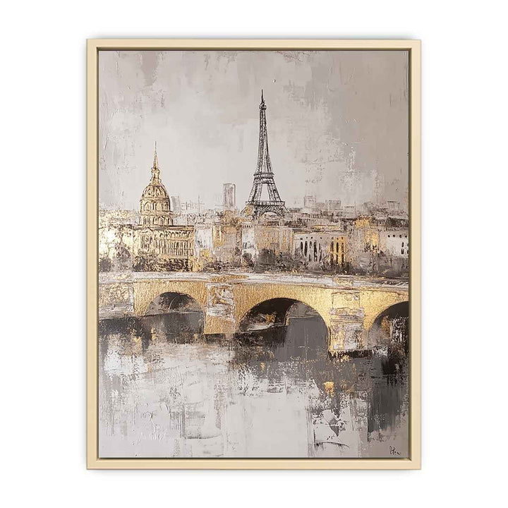 Paris III Canvas Painting 