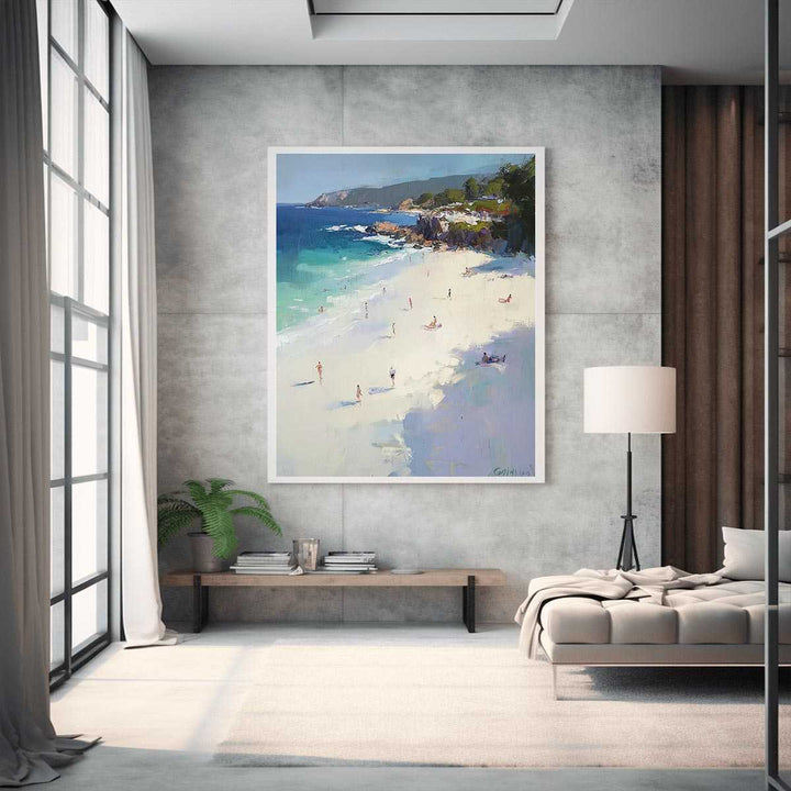 Beach III Canvas Painting 