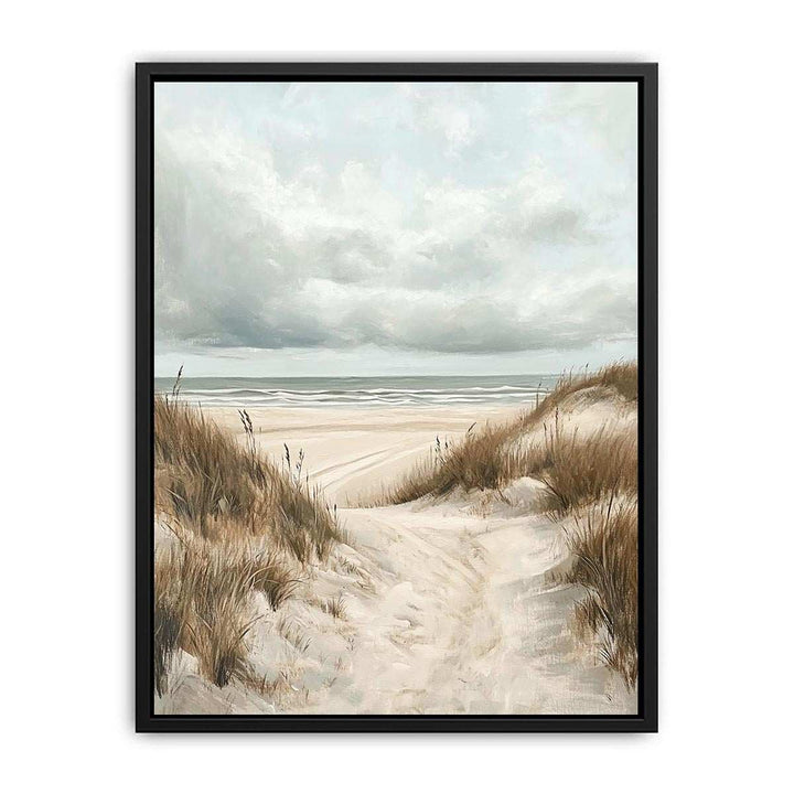 Beach Path IV Canvas Painting 