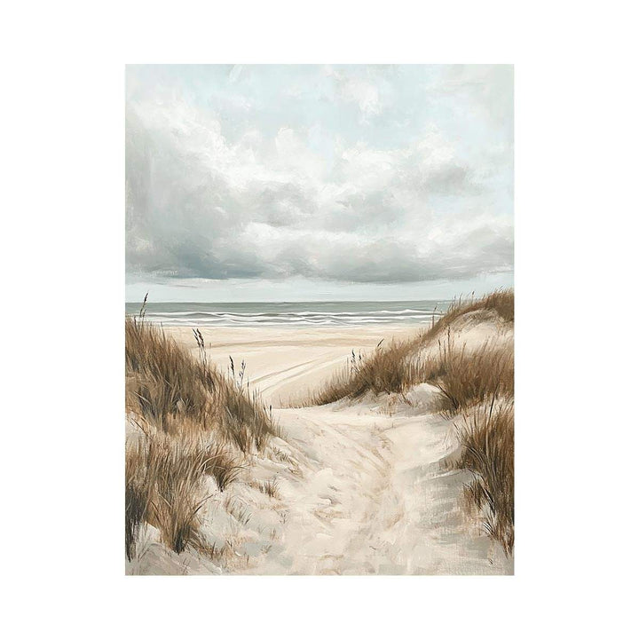 Beach Path IV Oil Painting 