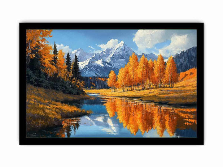 Autumn III Canvas Painting 