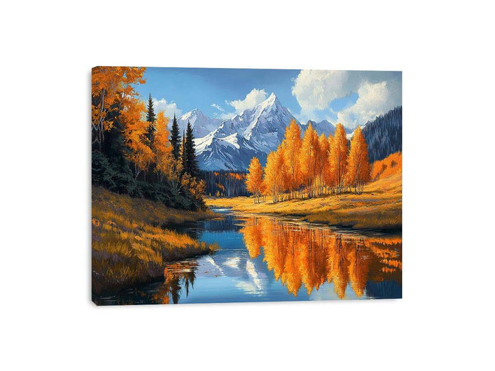 Autumn III Canvas Painting 