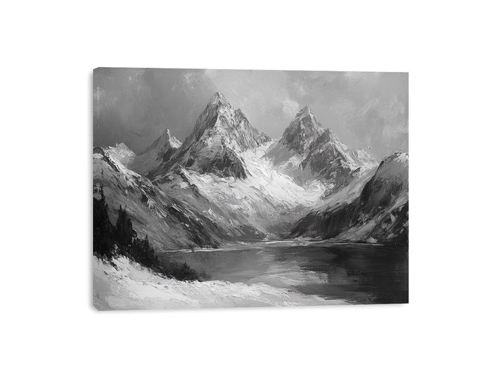 Mountians Canvas Painting 