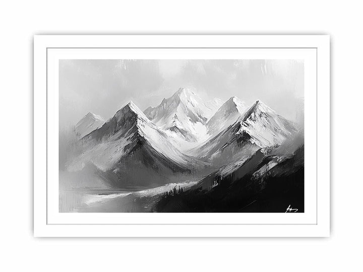 Mountians II Canvas Painting 