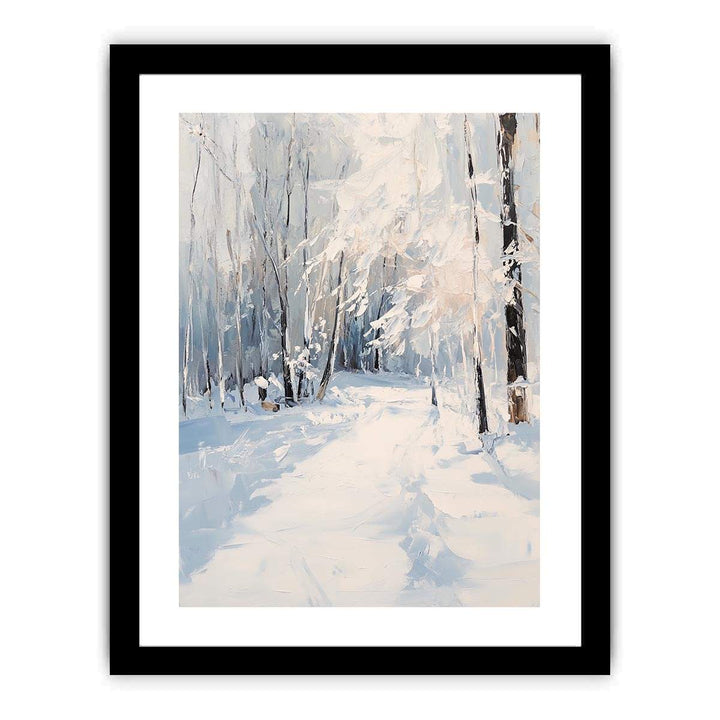 Snow Patches Canvas Painting 