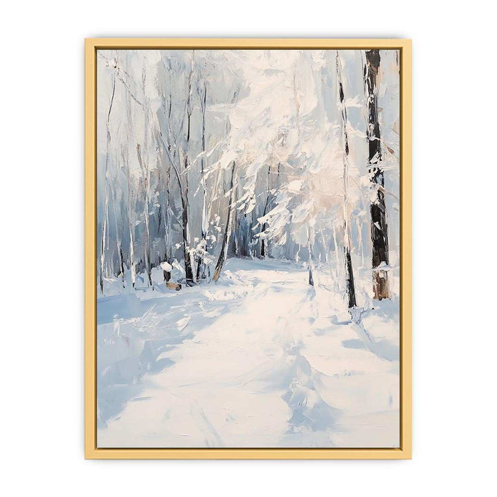 Snow Patches Canvas Painting 