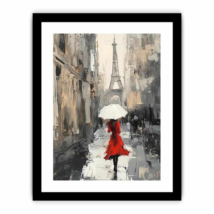 Street Walk Canvas Painting 