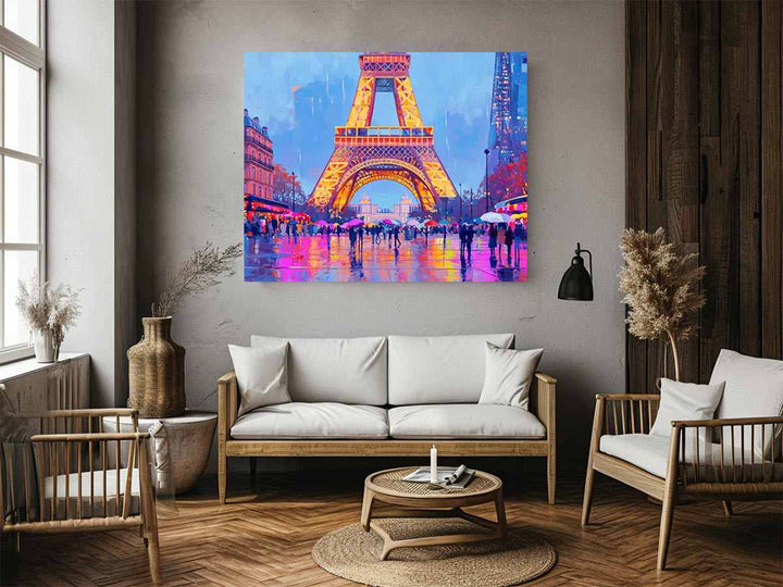 Eiffel Painting 