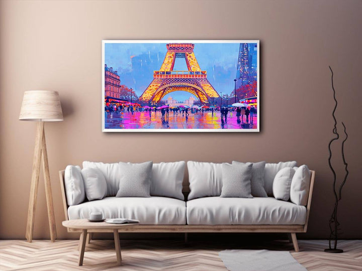 Eiffel Canvas Painting 