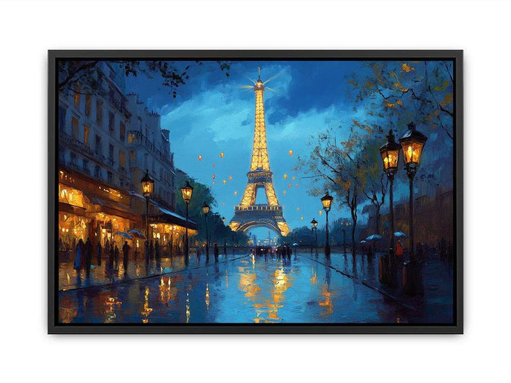 Eiffel III Canvas Painting 