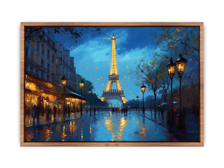 Eiffel III Canvas Painting 