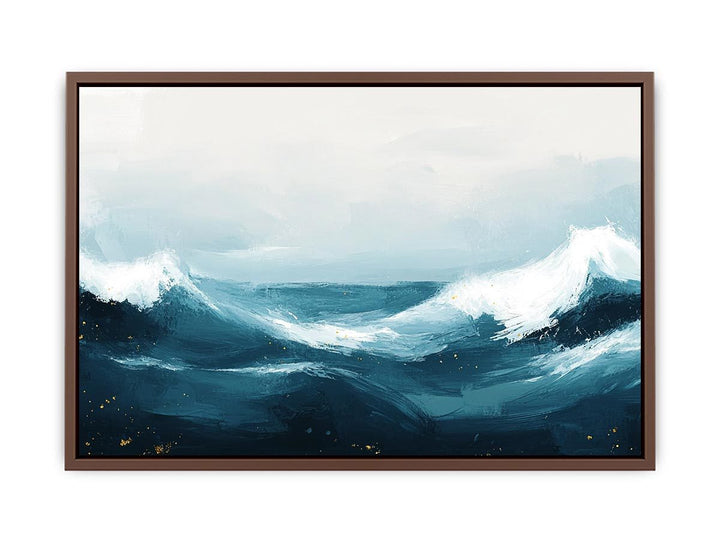 Ocean Waves Canvas Painting 