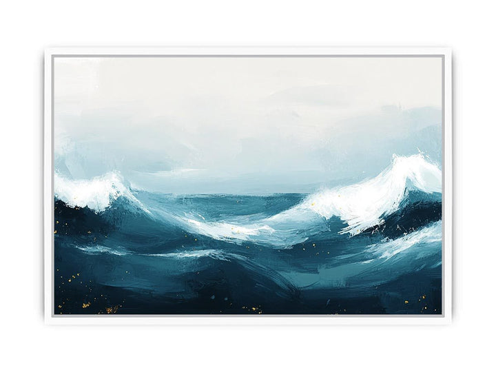 Ocean Waves Canvas Painting 