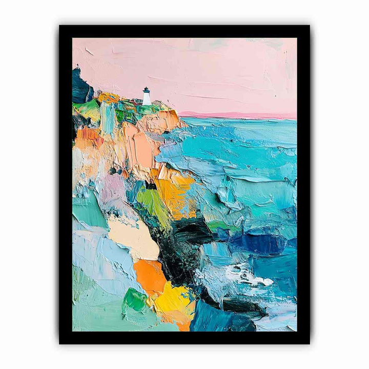 Abstract landscape Canvas Painting 