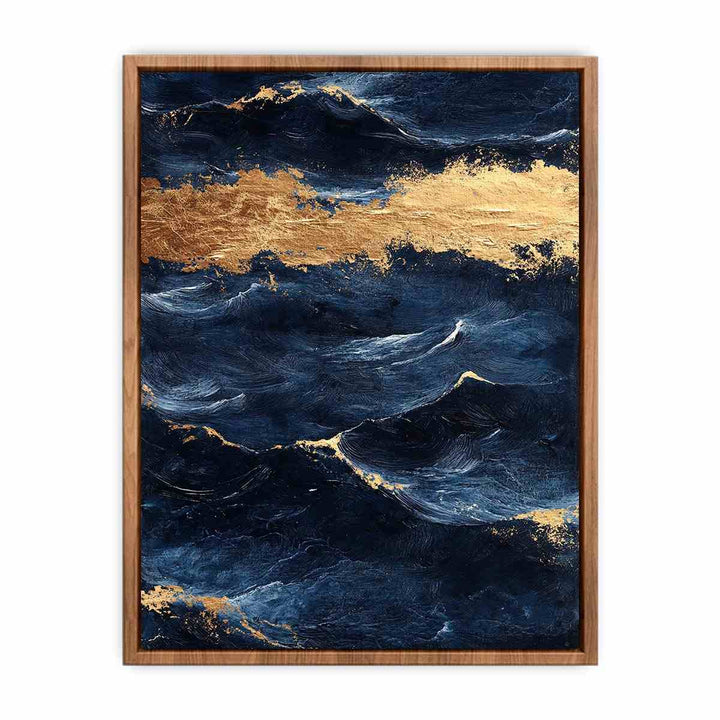 Sea Tide Canvas Painting 