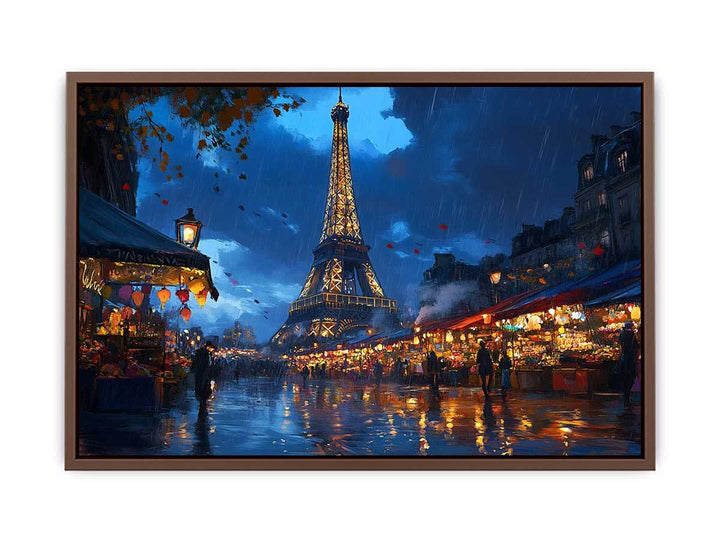 The Heart of Paris Canvas Painting 